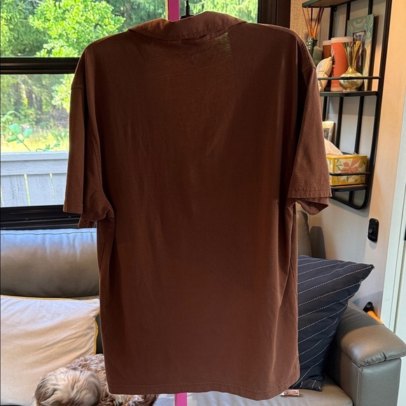 Original Penguin Brown Polo Shirt with Pocket size XL - Picture 4 of 5